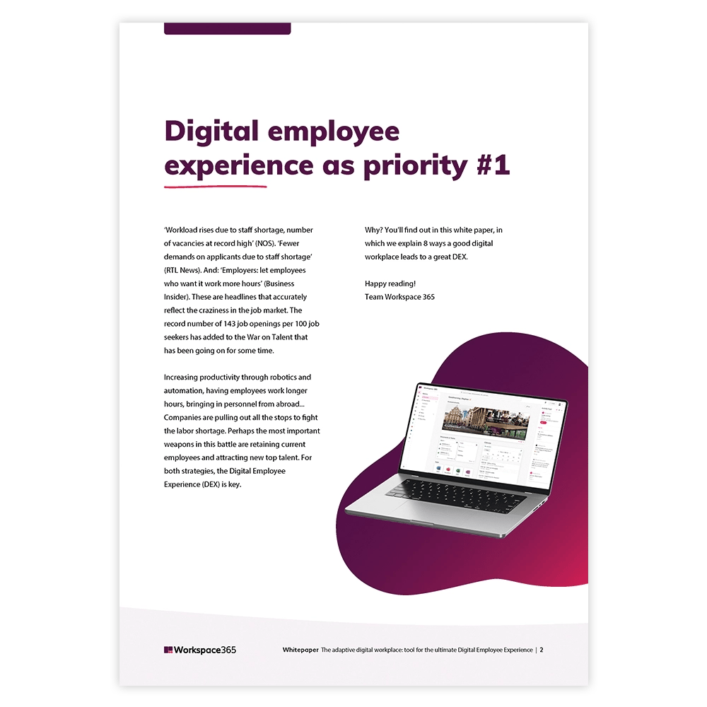 Workspace 365 The Ultimate Digital Employee Experience Workspace 365 The Ultimate Digital Employee Experience
